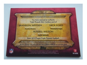 Russell-Wilson-football-cards-2012-Topps-Triple-Threads-Relic-Combos-back