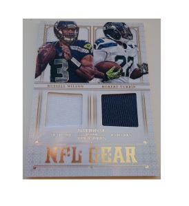 russell-wilson-football-cards-rookie-patch-2012-national-treasures-robert-turbin-front